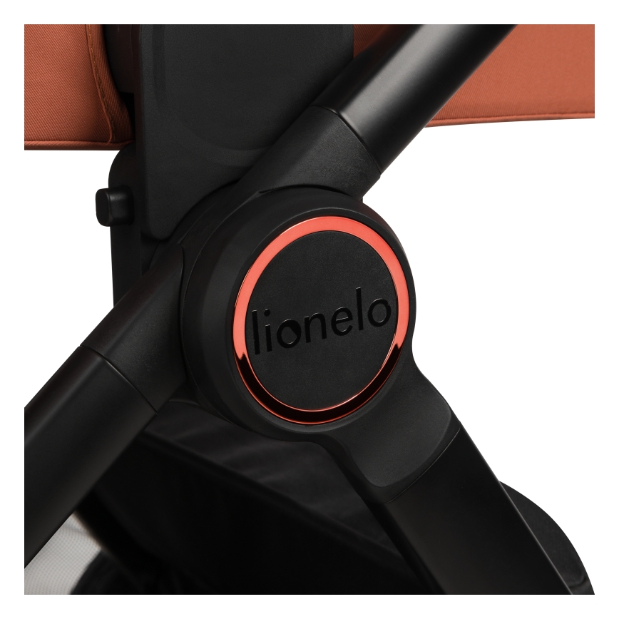 Lionelo - Kombinierter Kinderwagen 2-in-1 LAYLA Braun-Rost