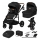 Lionelo - Kombinierter Kinderwagen 2-in-1 MARI TOUR Black Onyx