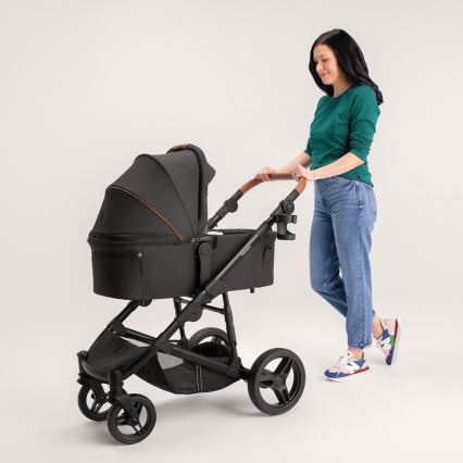 Lionelo - Kombinierter Kinderwagen 2-in-1 MARI TOUR Black Onyx