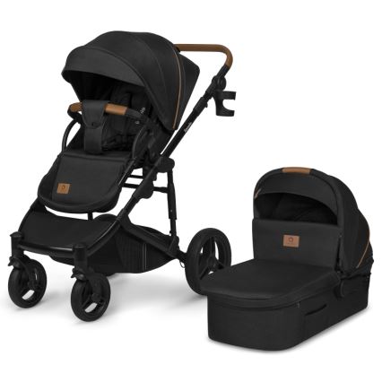 Lionelo - Kombinierter Kinderwagen 2-in-1 MARI TOUR Black Onyx