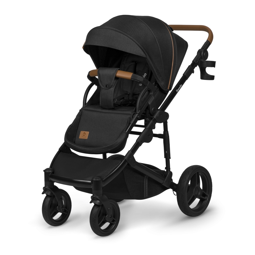 Lionelo - Kombinierter Kinderwagen 2-in-1 MARI TOUR Black Onyx