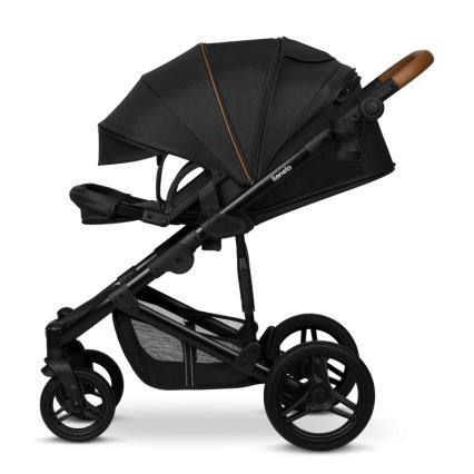 Lionelo - Kombinierter Kinderwagen 2-in-1 MARI TOUR Black Onyx