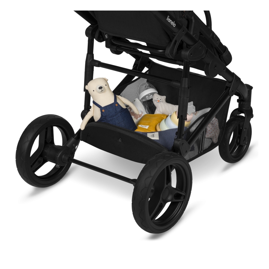 Lionelo - Kombinierter Kinderwagen 2-in-1 MARI TOUR Black Onyx