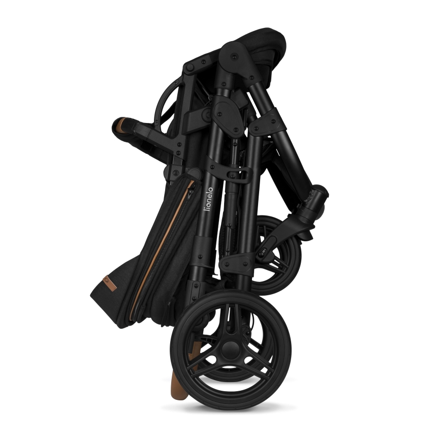 Lionelo - Kombinierter Kinderwagen 2-in-1 MARI TOUR Black Onyx