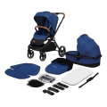 Lionelo - Kombinierter Kinderwagen 2-in-1 MIKA Blue Navy