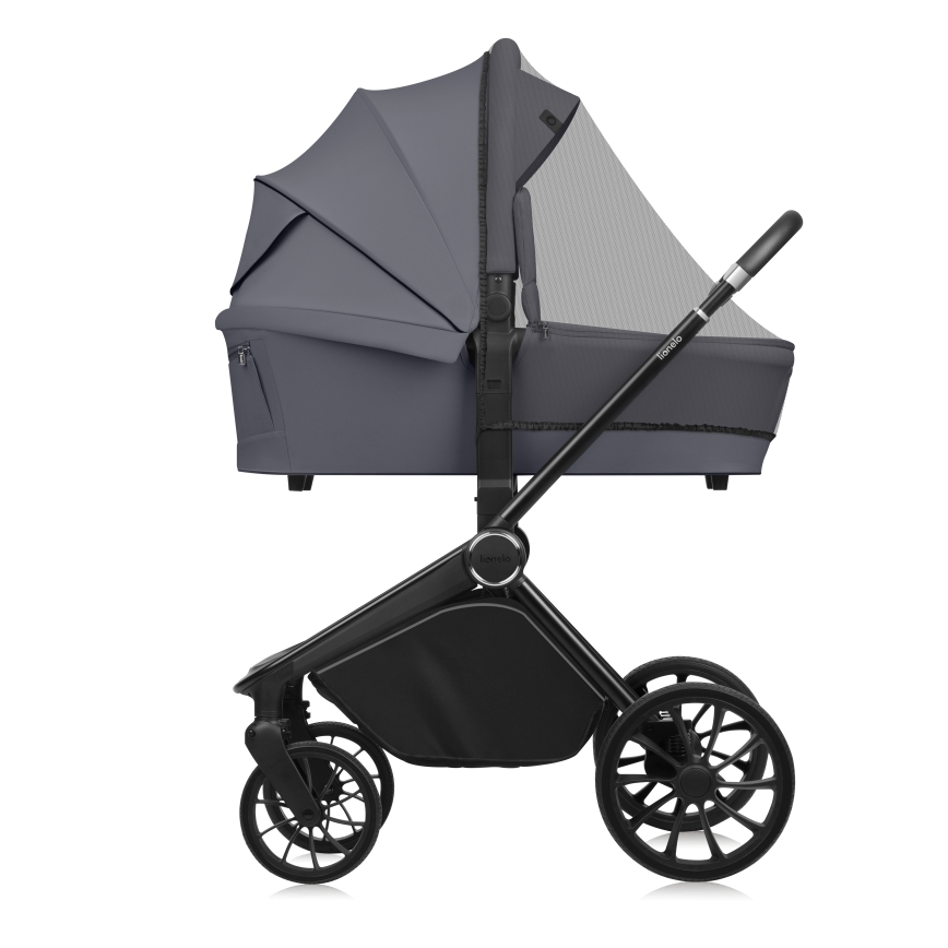 Lionelo - Kombinierter Kinderwagen 2-in-1 MIKA PLUS Steingrau