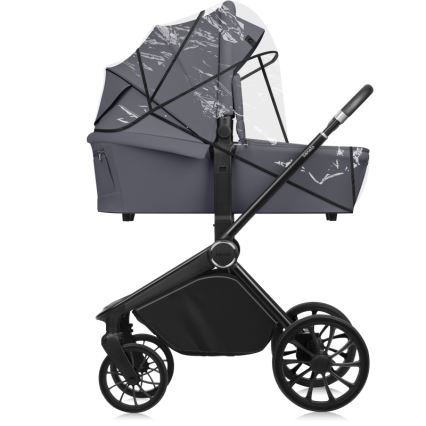 Lionelo - Kombinierter Kinderwagen 2-in-1 MIKA PLUS Steingrau