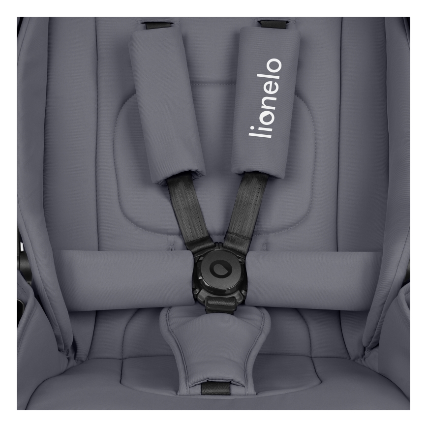 Lionelo - Kombinierter Kinderwagen 2-in-1 MIKA PLUS Steingrau