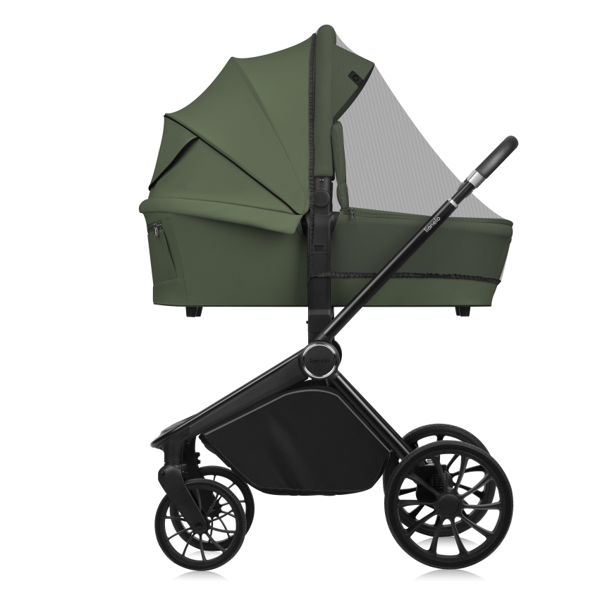 Lionelo - Kombinierter Kinderwagen 3-in-1 MIKA PLUS Olivegrün