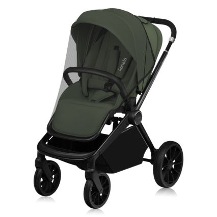 Lionelo - Kombinierter Kinderwagen 3-in-1 MIKA PLUS Olivegrün