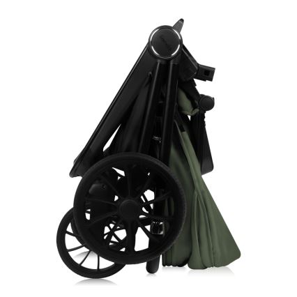 Lionelo - Kombinierter Kinderwagen 3-in-1 MIKA PLUS Olivegrün