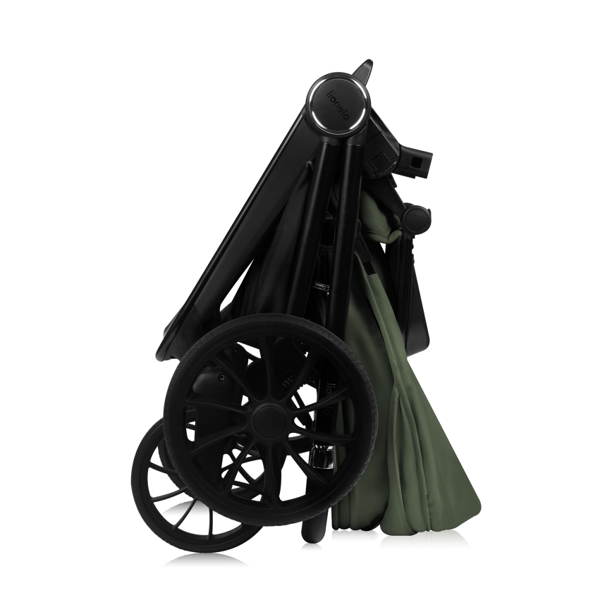 Lionelo - Kombinierter Kinderwagen 3-in-1 MIKA PLUS Olivegrün