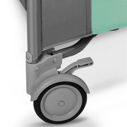 Lionelo - Laufgitter MILLE Grau/Grün