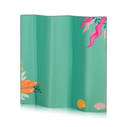 Lionelo - Laufgitter MILLE PLUS Grau-Grün