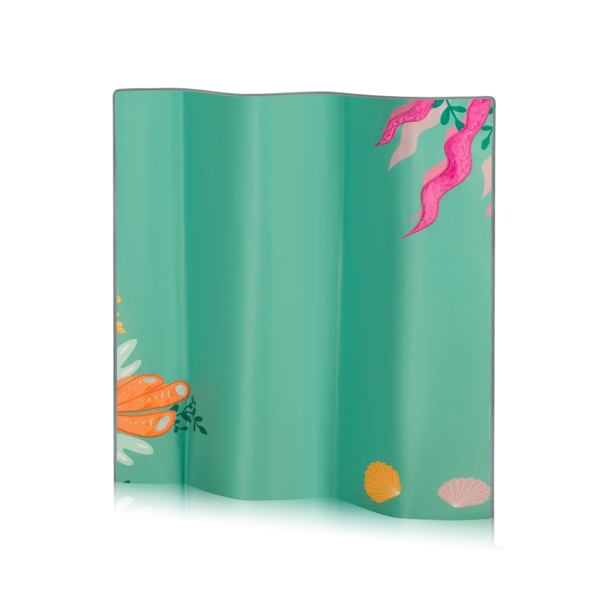 Lionelo - Laufgitter MILLE PLUS Grau-Grün