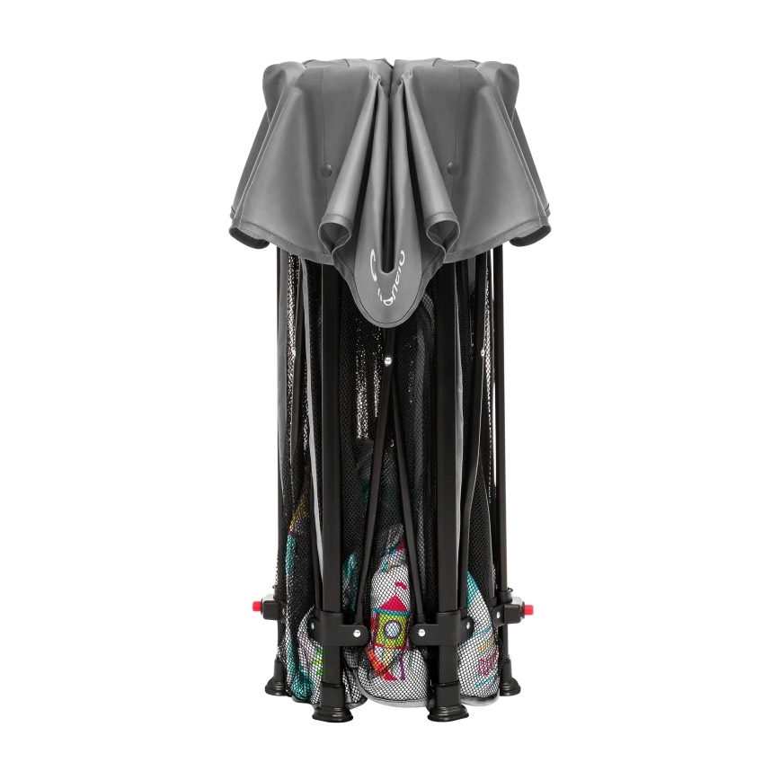 Lionelo - Laufgitter ROEL PLUS Grau/Mehrfarbig