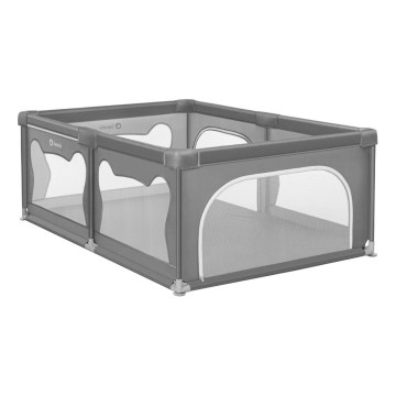 Lionelo - Laufgitter WILLOW grau