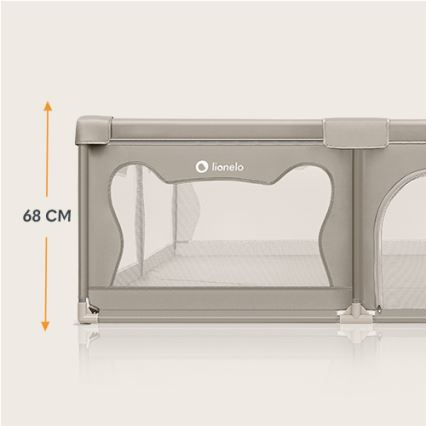 Lionelo - Laufgitter WILLOW XL beige