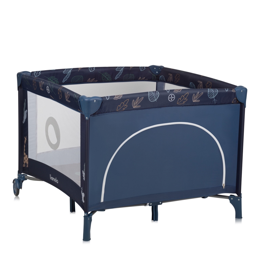 Lionelo - Laufstall BONNIE Blue Navy