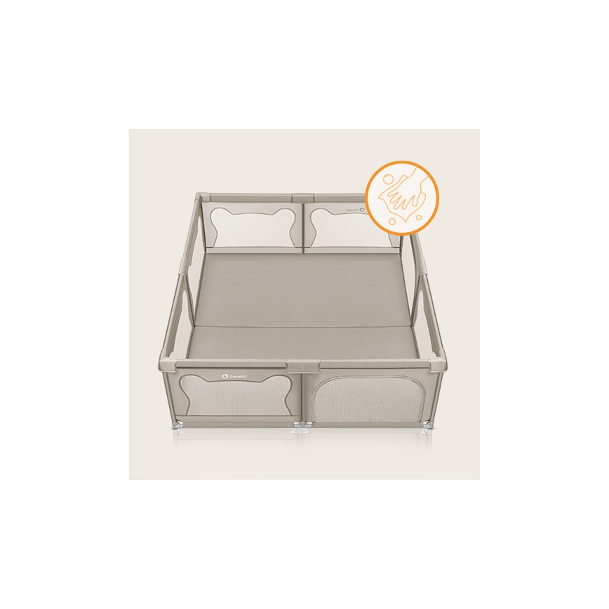 Lionelo - Laufstall WILLOW XL beige