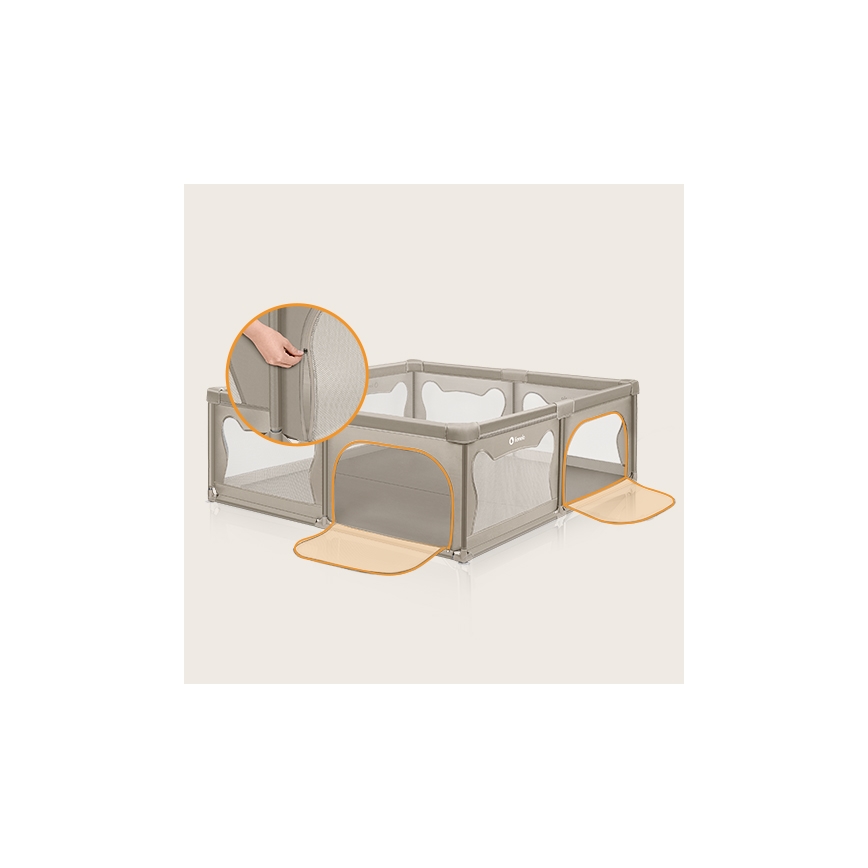 Lionelo - Laufstall WILLOW XL beige