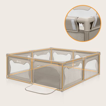 Lionelo - Laufstall WILLOW XL beige