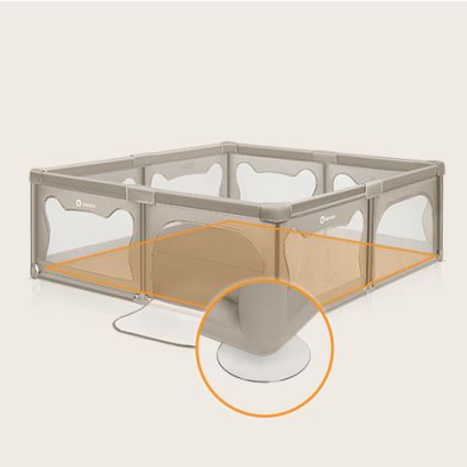 Lionelo - Laufstall WILLOW XL beige