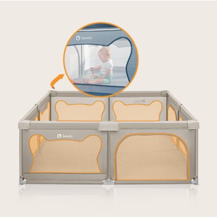 Lionelo - Laufstall WILLOW XL beige