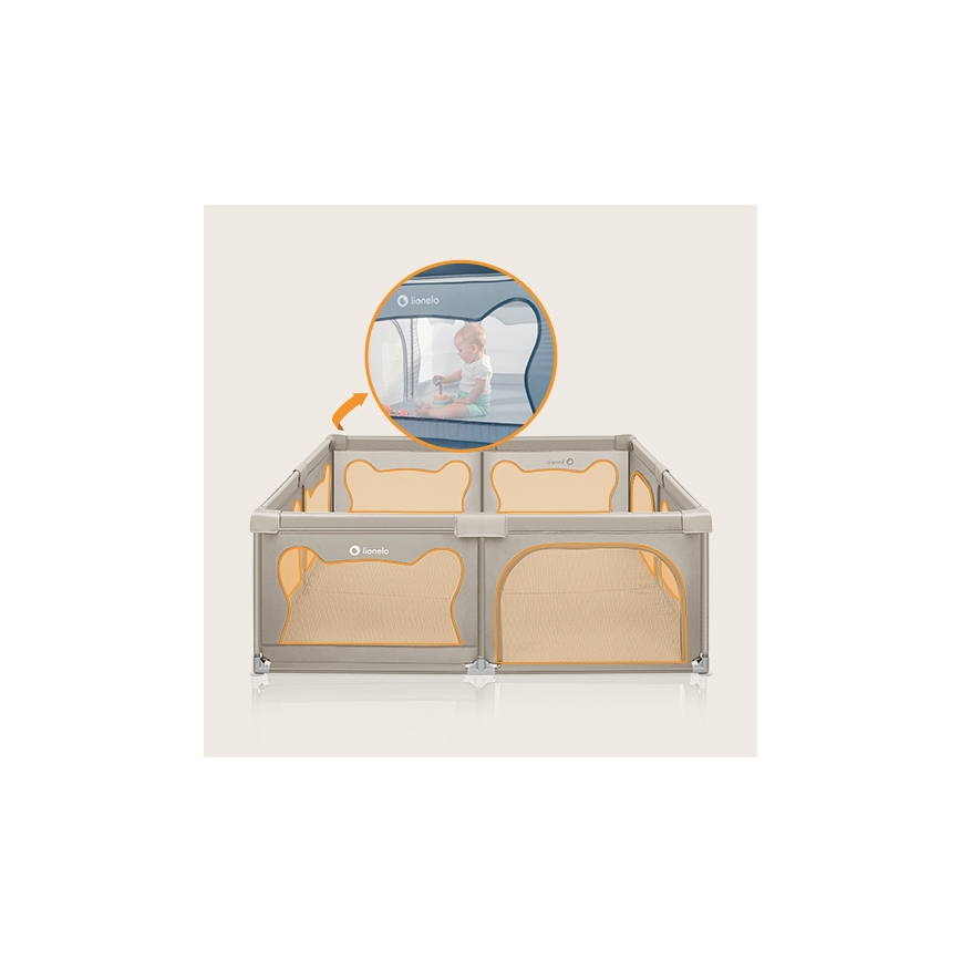 Lionelo - Laufstall WILLOW XL beige