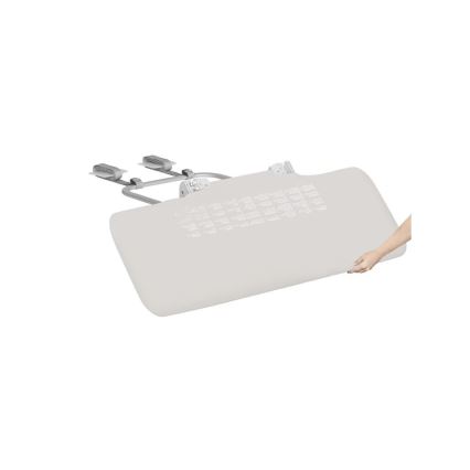 Lionelo - LORA Sicherheitsgitter fürs Bett, grau