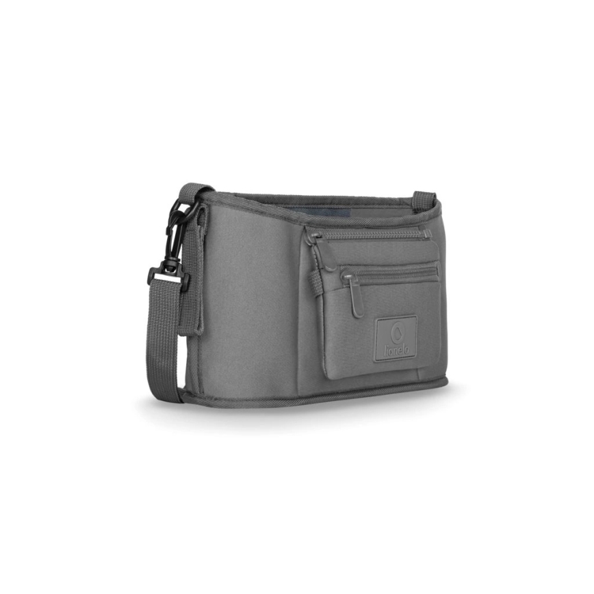 Lionelo - Organizer für Kinderwagen LITTLE CUBE Steingrau