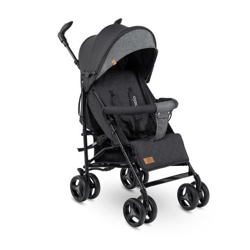 Lionelo - Regenschirm-Buggy IRMA Schwarz/Dunkelgrau