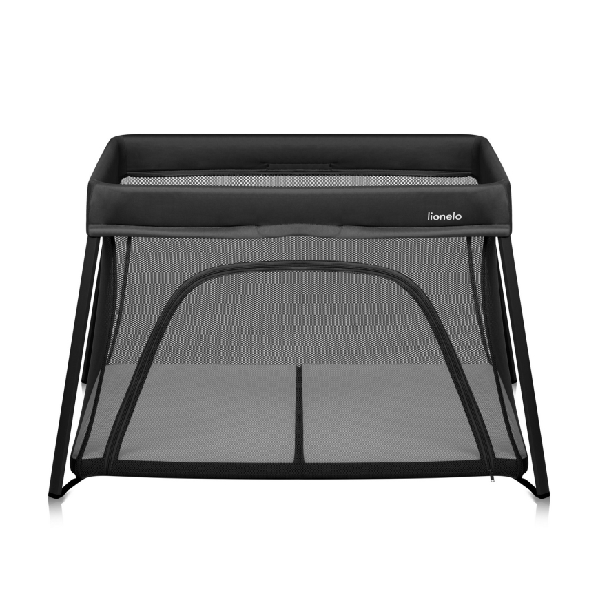 Lionelo - Reisebett 3-in-1 ALICE schwarz