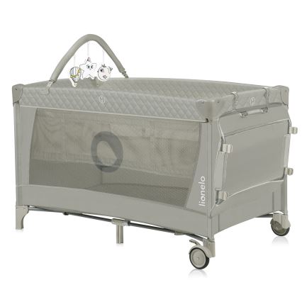 Lionelo - Reisebett FLOWER Cappuccino