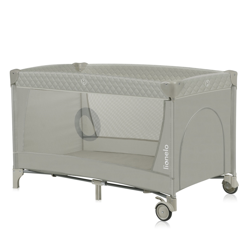 Lionelo - Reisebett FLOWER Cappuccino