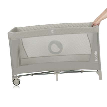 Lionelo - Reisebett FLOWER Cappuccino