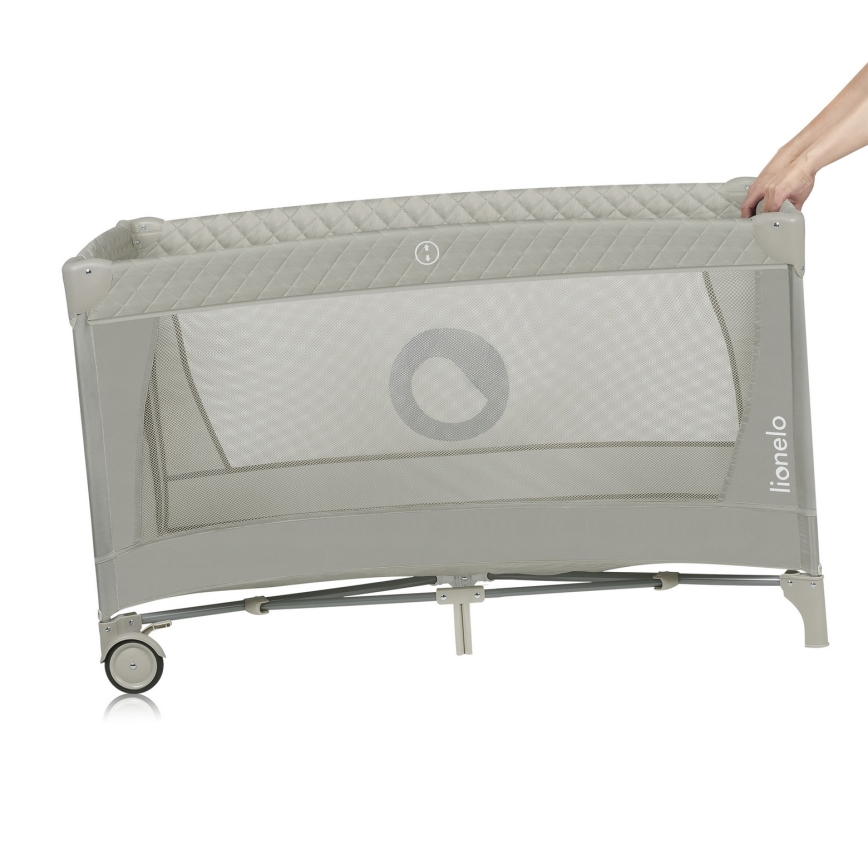 Lionelo - Reisebett FLOWER Cappuccino