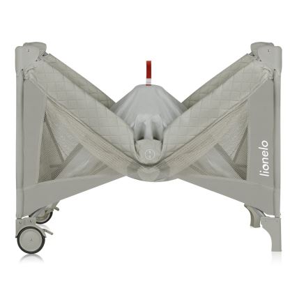 Lionelo - Reisebett FLOWER Cappuccino