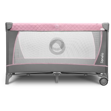 Lionelo - Reisebett FLOWER Flamingo