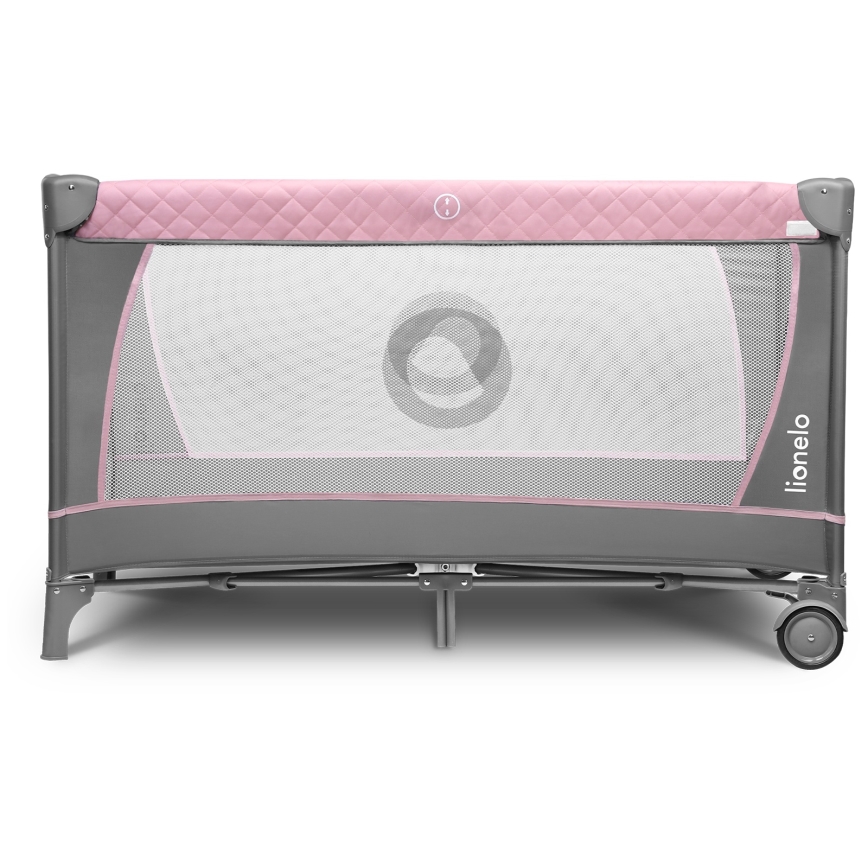 Lionelo - Reisebett FLOWER Flamingo
