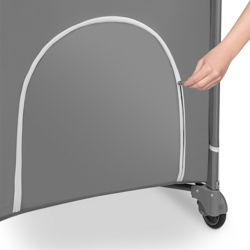 Lionelo - Reisebett FLOWER Grey Stone