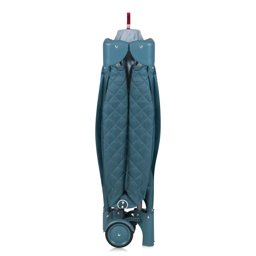 Lionelo - Reisebett FLOWER Grün-Türkis