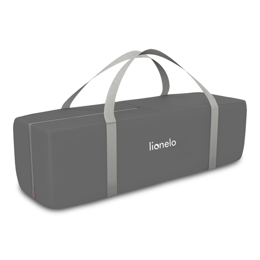 Lionelo - Reisebett FLOWER Scandi Grau