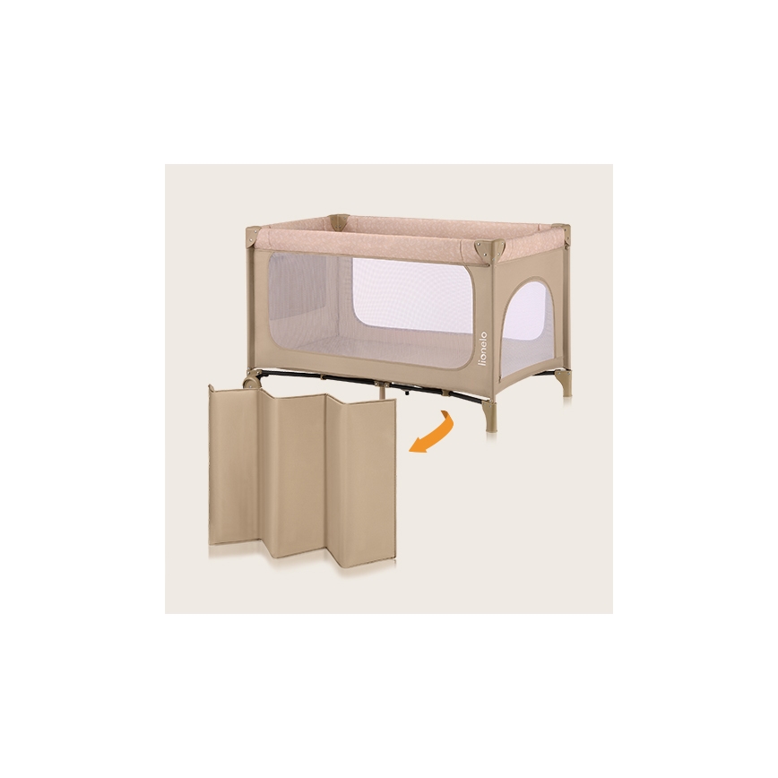 Lionelo - Reisebett JASMIN EASY FOLD Beige Sand