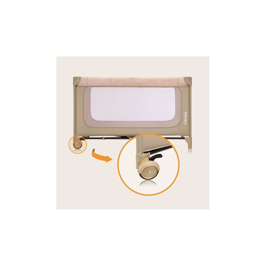 Lionelo - Reisebett JASMIN EASY FOLD Beige Sand