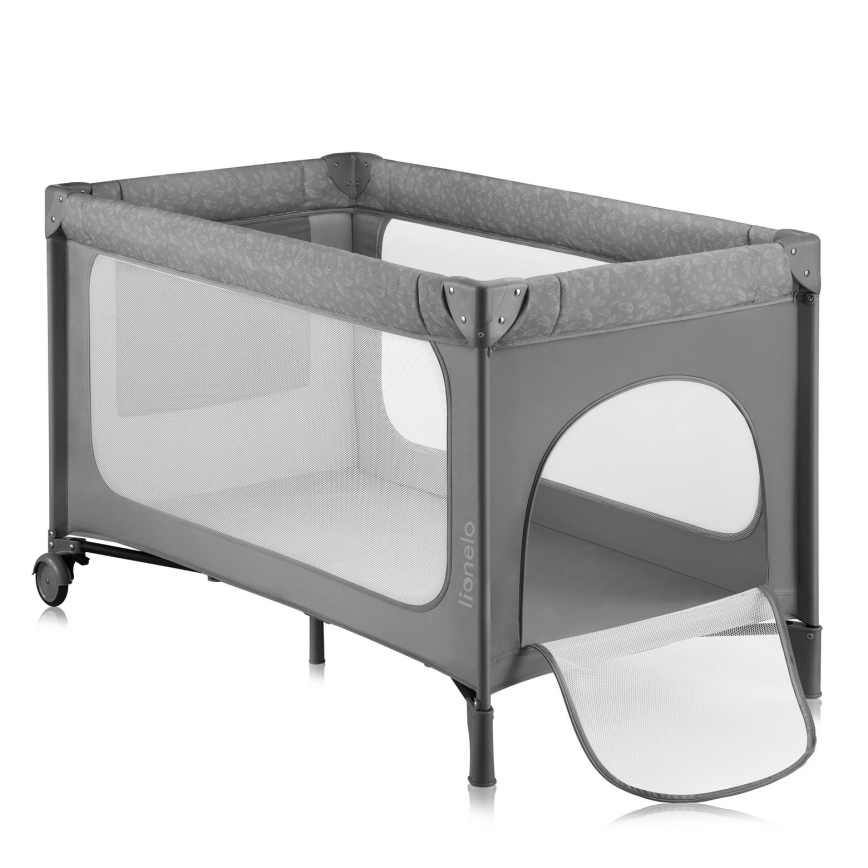 Lionelo - Reisebett JASMIN EASY FOLD Grey Stone