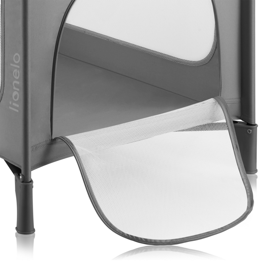 Lionelo - Reisebett JASMIN EASY FOLD Grey Stone