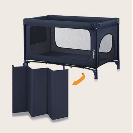 Lionelo - Reisebett JASMIN EASY FOLD Marineblau