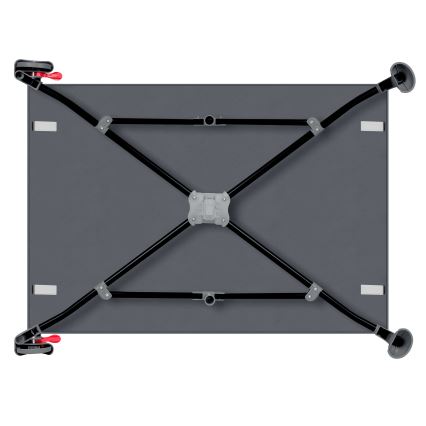 Lionelo - Reisebett LAURA Beton-Grau