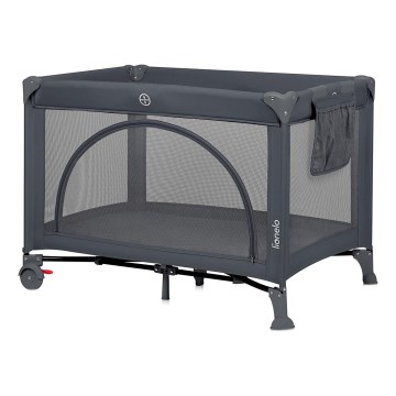 Lionelo - Reisebett LAURA Betongrau